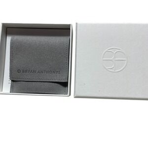 Bryan Antony's Silver Plated Cuff Bracelet NEW "It doesn't end here"